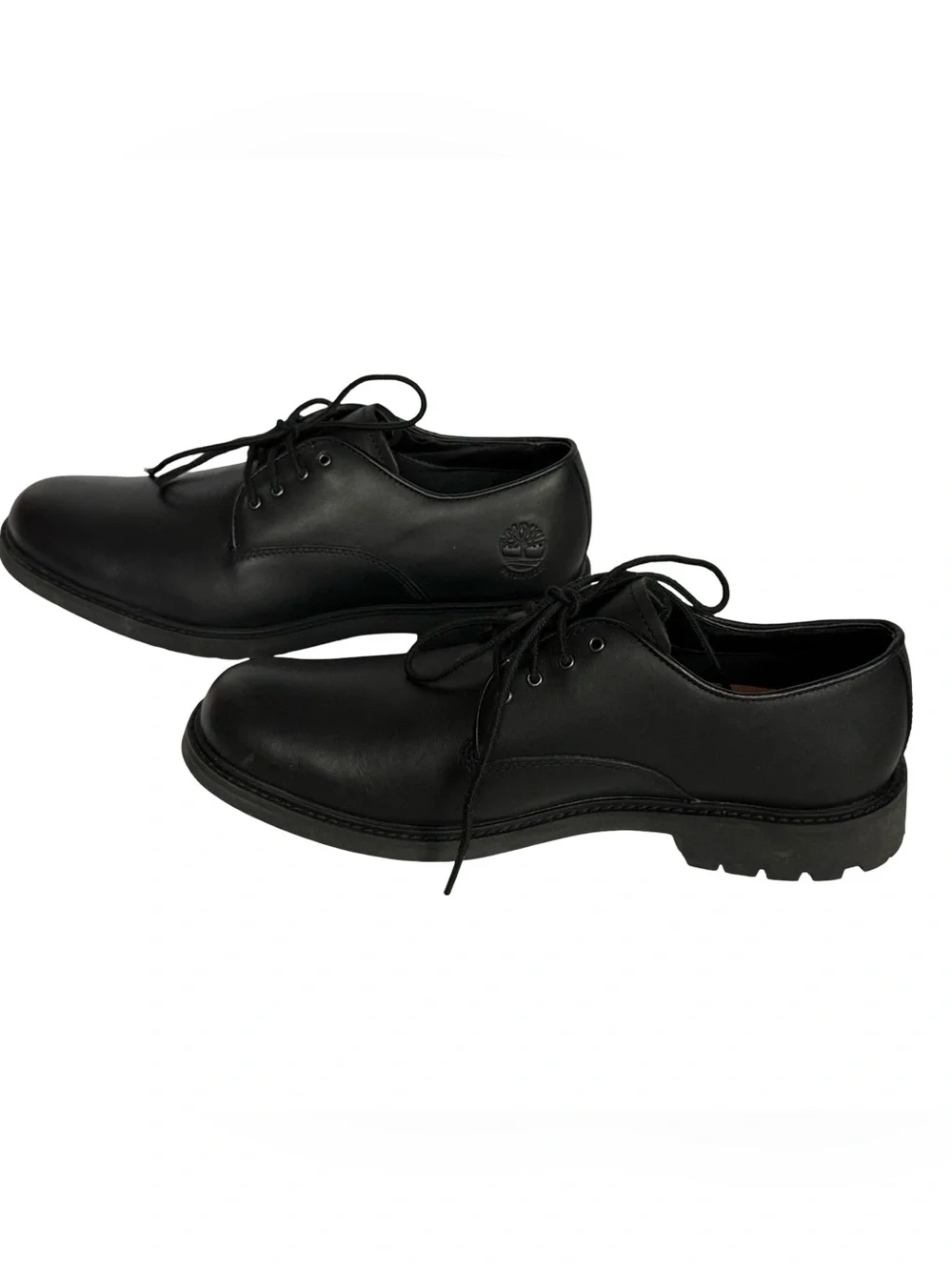 Timberland Stormbuck Men's Black Leather Waterproof Oxford Shoes Size 7